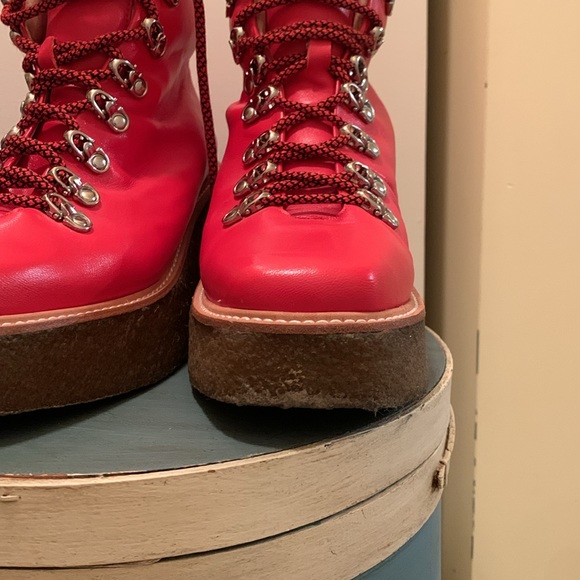 Free People + Jeffrey Campbell Hiker Platform Boots - Picture 9 of 9